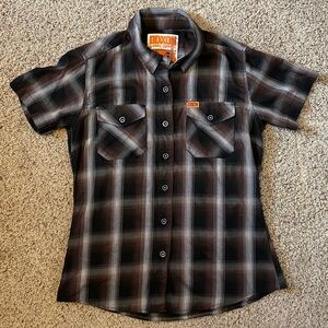 Dixxon Women's Medium Guerrero Bamboo Short Sleeve Shirt